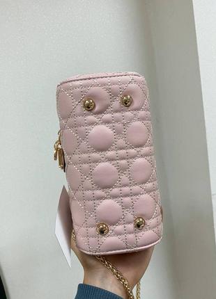 Сумка женская розовая (клатч, кошелек, рюкзак, сумочка)4 фото