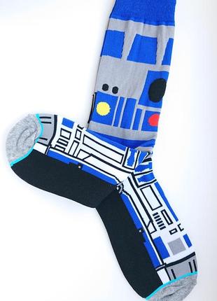Буум💥 носочки star wars collection! отважный дроид r2-d2 - звёздные войны🌌5 фото