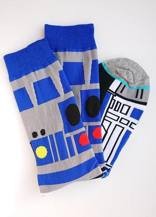 Буум💥 носочки star wars collection! отважный дроид r2-d2 - звёздные войны🌌6 фото
