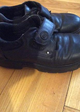 Туфли кожаные