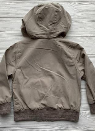 Куртка вітровка з капюшоном без підкладки4 фото