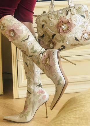 Чоботи і сумка ексклюзив