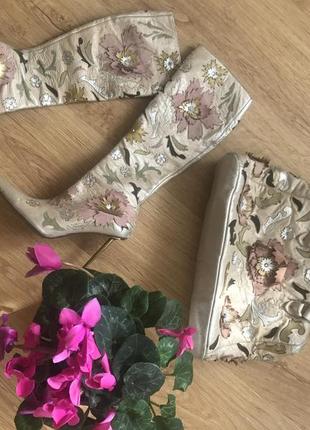 Чоботи і сумка ексклюзив