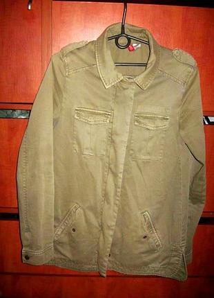 Рубашка-куртка милитари хаки m/l