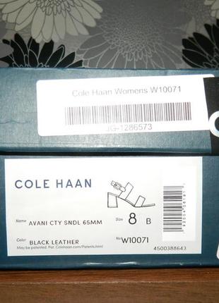Cole haan avani city sandal босоножки 25см 38 р.9 фото