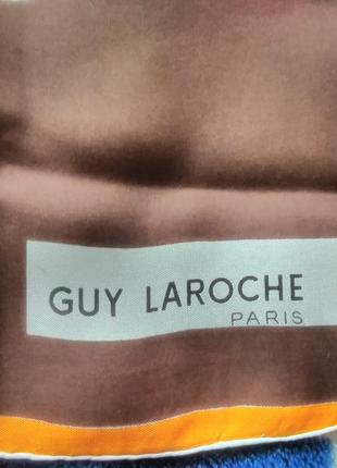 Шелковый платок guy laroche.6 фото
