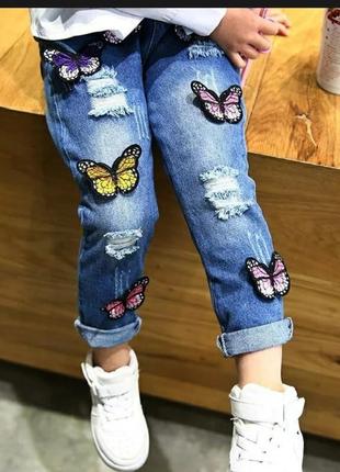 Джинсы на девочку