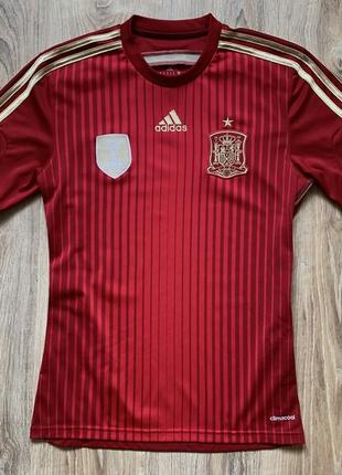 Мужская футбольная майка джерси adidas spain fifa world champions 2010