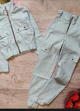 Джогери+жакет, костюм на дівчинку