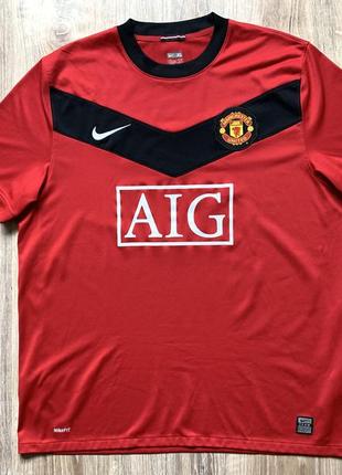 Мужская коллекционная футбольная джерси nike manchester united 20091 фото