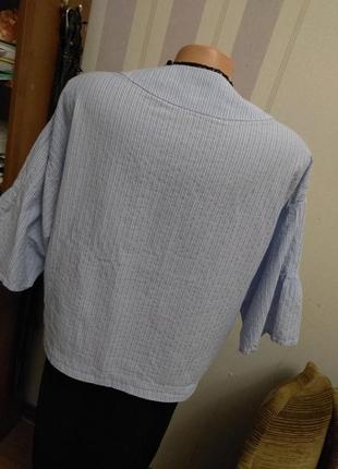 Итальянская хлопковая блуза, разлетайка, кружево, люкс,  этно бохо стиль3 фото