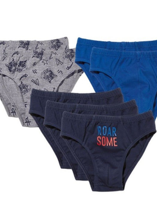 Хлопковые трусики слипы из нежного мягкого трикотажа фирмы lupilu