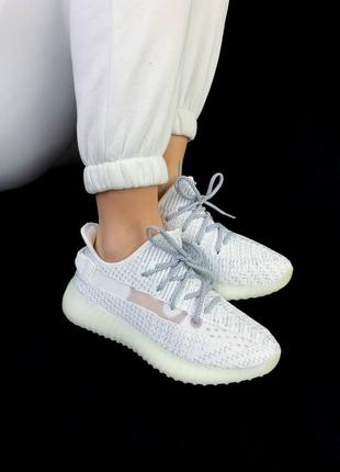 Женские кроссовки adidas yeezy boost 350 white