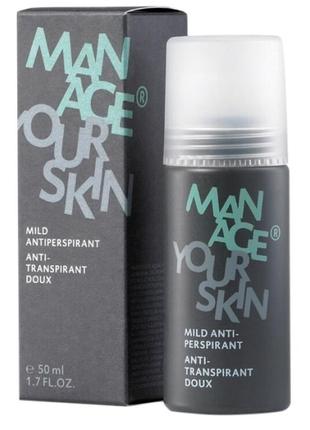 Мягкий антиперспирант доктор шпиллер mild antiperspirant dr spiller biocosmetic, 50 мл