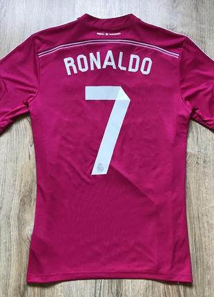 Чоловіча колекційна футбольна джерсі adidas ronaldo real madrid #72 фото