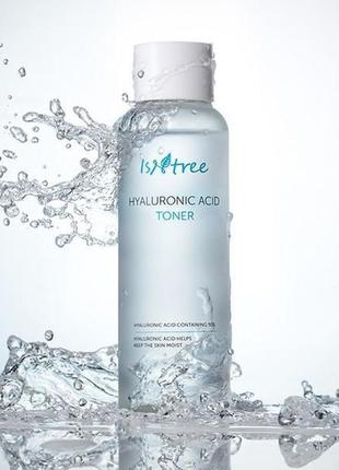 Тонер с гиалуроновой кислотой isntree hyaluronic acid toner2 фото