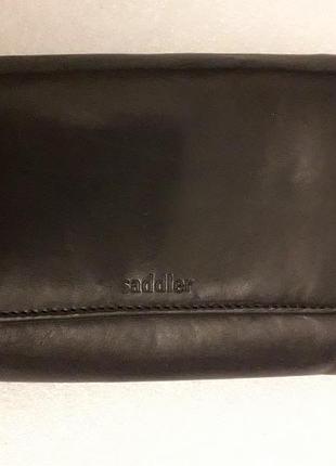 Шкіряний гаманець saddler