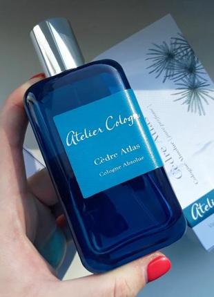 Atelier cologne cedre atlas💥оригинал 2 мл распив аромата затест