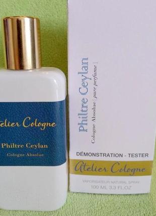 Atelier cologne philtre ceylan💥оригінал 1,5 мл розпив аромату затест10 фото