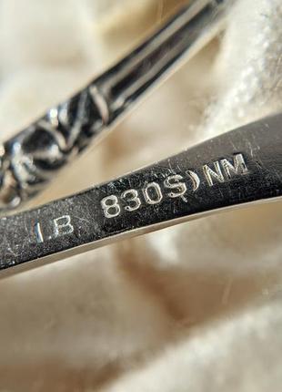 Набор серебряных ложек 6 шт серебро винтаж 19306 фото