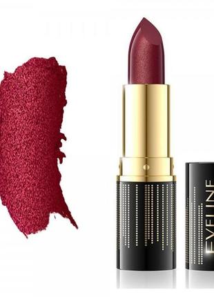 Красная помада с металлическим эффектом #805