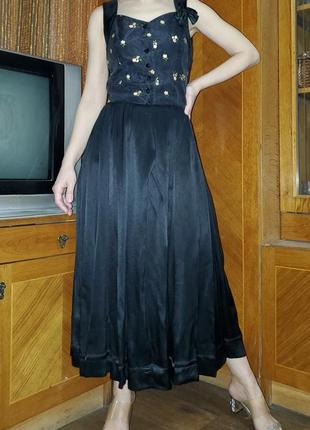 Винтажное платье австрия винтаж ретро дирндль октоберфест1 фото