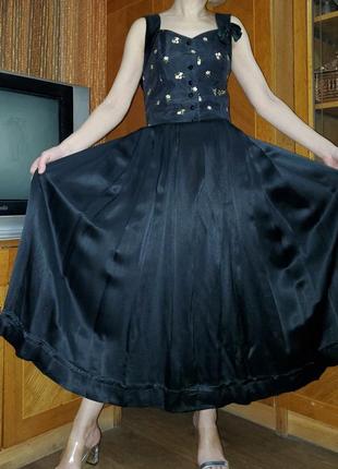 Винтажное платье австрия винтаж ретро дирндль октоберфест5 фото