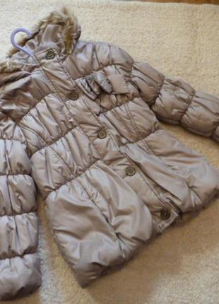 Классное демисезонное пальто на 3-4 года от некст next5 фото