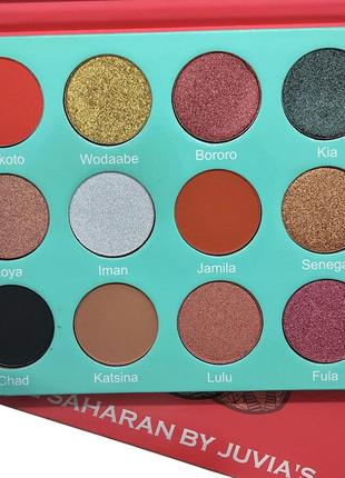 Палитра теней juvia’s place - the saharan palette