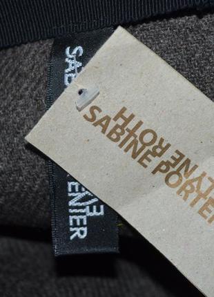 Дизайнерская шерстяная юбка sabine portenier3 фото