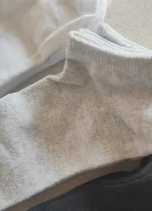 Носки шкарпетки женские жіночі чоловічі мужские низкие 35-40 хлопковые котоновые3 фото