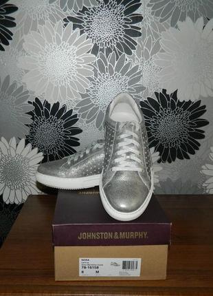 Johnston & murphy nora fashion sneaker кроссовки кожаные 38 р7 фото