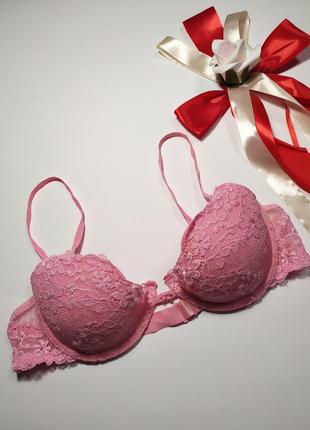 Кружевний бюстгалтер victoria's secret, 34c, eur 75c/75с