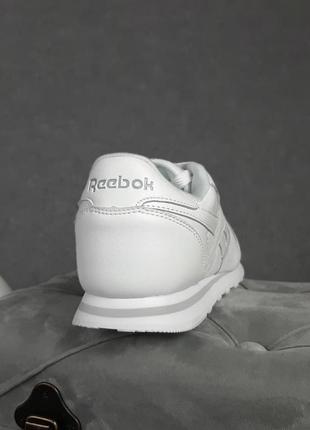 Мужские кроссовки reebok classic белые с перфорацией скидка sale / smb3 фото