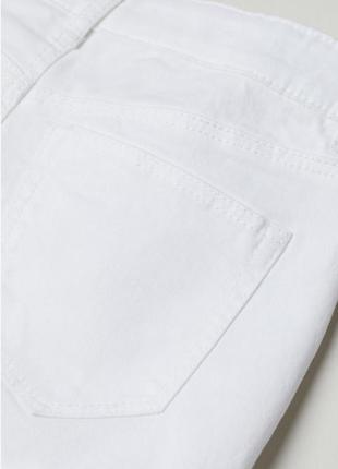 Стильные белые шорты h&m девочкам подросткам2 фото