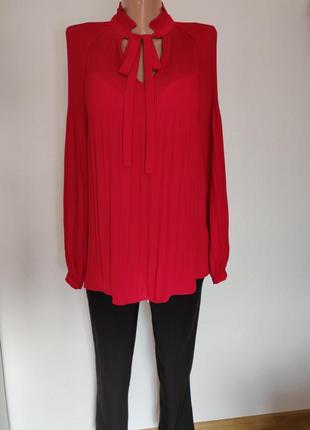 Модная блузка плиссе, оригинальная,бренд lauren ralph lauren