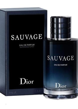 Знижка! 100 мл christian dior eau sauvage de parfum2 фото