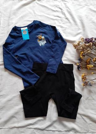 Набір регланчик і лосінки "щенячий патруль"