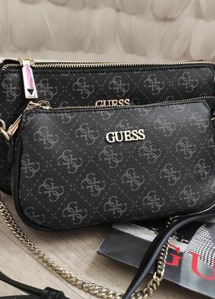 Сумка кроссбоди guess arie crossbody гесс оригинал новая коллекция4 фото