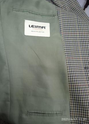 Стильний чоловічий піджак роз 52,leima5 фото