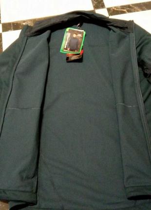 Тонка куртка-вітрівка softshell active ідельно для бігу р48-50 м5 фото