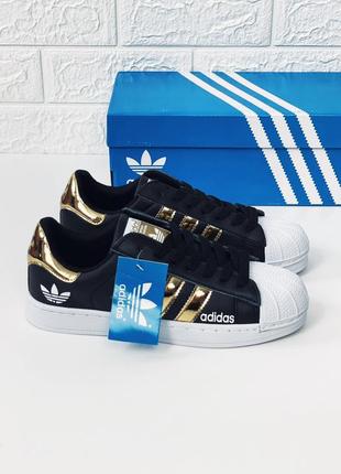 Кросівки жіночі підліткові adidas superstar кросівки адідас суперстар2 фото