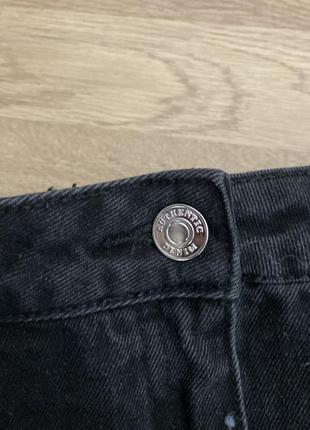 Юбка с заклепками, джинсовая юбка трапеция, юбка7 фото