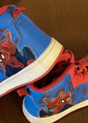 Кросівки,ботинки, хайтопы marvel,spider-man
