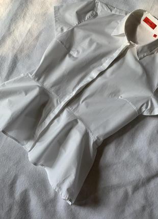 Женственная белая фирменная блуза2 фото