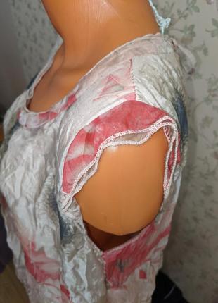 Блуза шелк италия3 фото