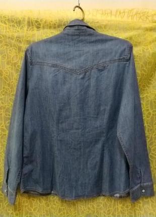 Сорочка джинсова жіноча, р.422 фото
