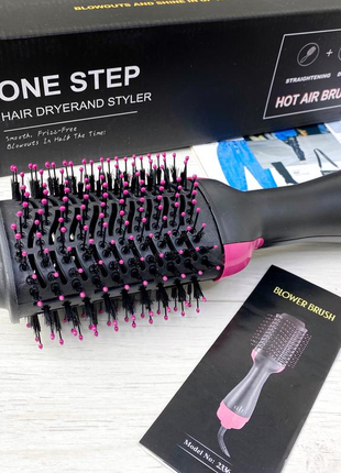 Фен щітка для волосся one step hair dryer and styler 3 в 15 фото