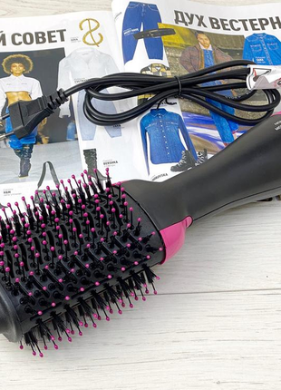 Фен щітка для волосся one step hair dryer and styler 3 в 12 фото