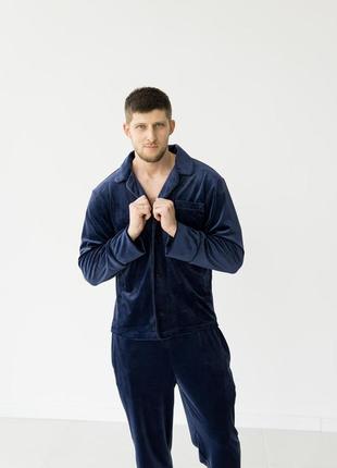 Тепла і якісна плюшева піжама, жіноча&чоловіча, фемілі лук, штани+жакет(халат)5 фото